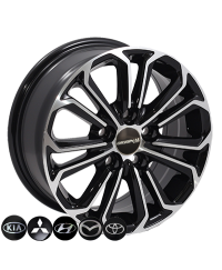 ZW BK667 BP R16 W6.5 PCD5x114.3 ET45 DIA67.1